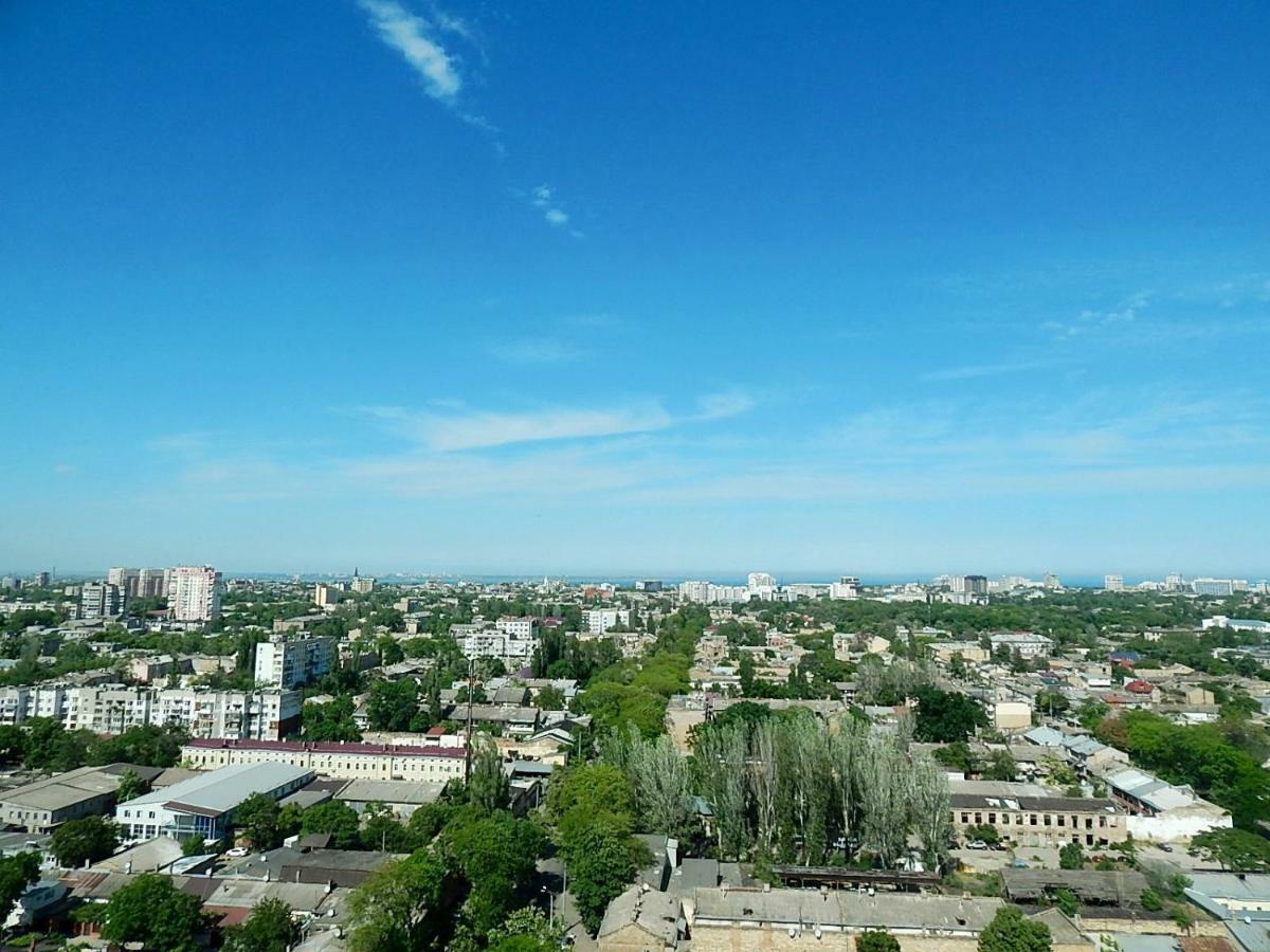 Ferienwohnung Panoramic View Odessa Exterior foto
