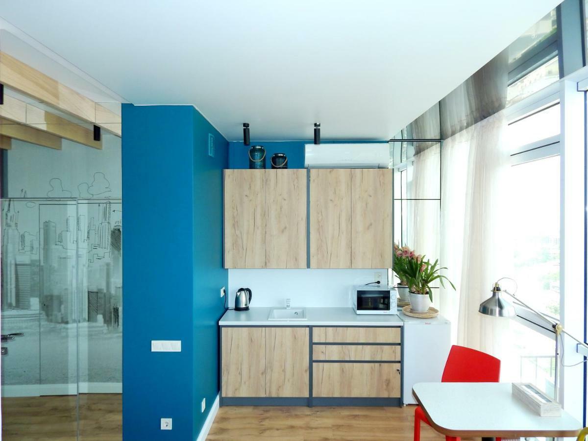 Ferienwohnung Panoramic View Odessa Exterior foto